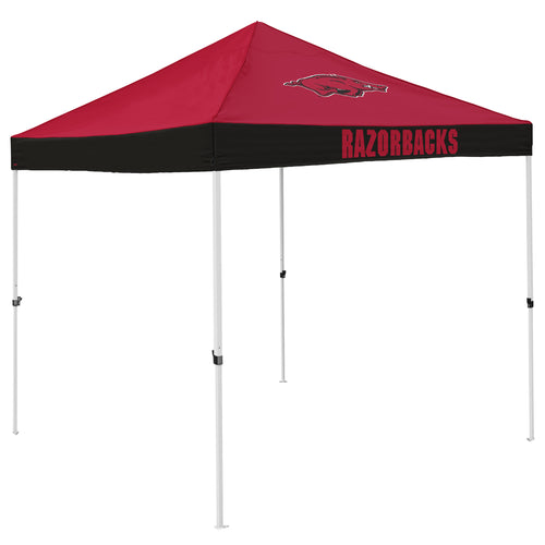 Arkansas Economy Canopy shelter by Logo Brands, portable outdoor shelter with sturdy frame and fabric cover for shade and protection.