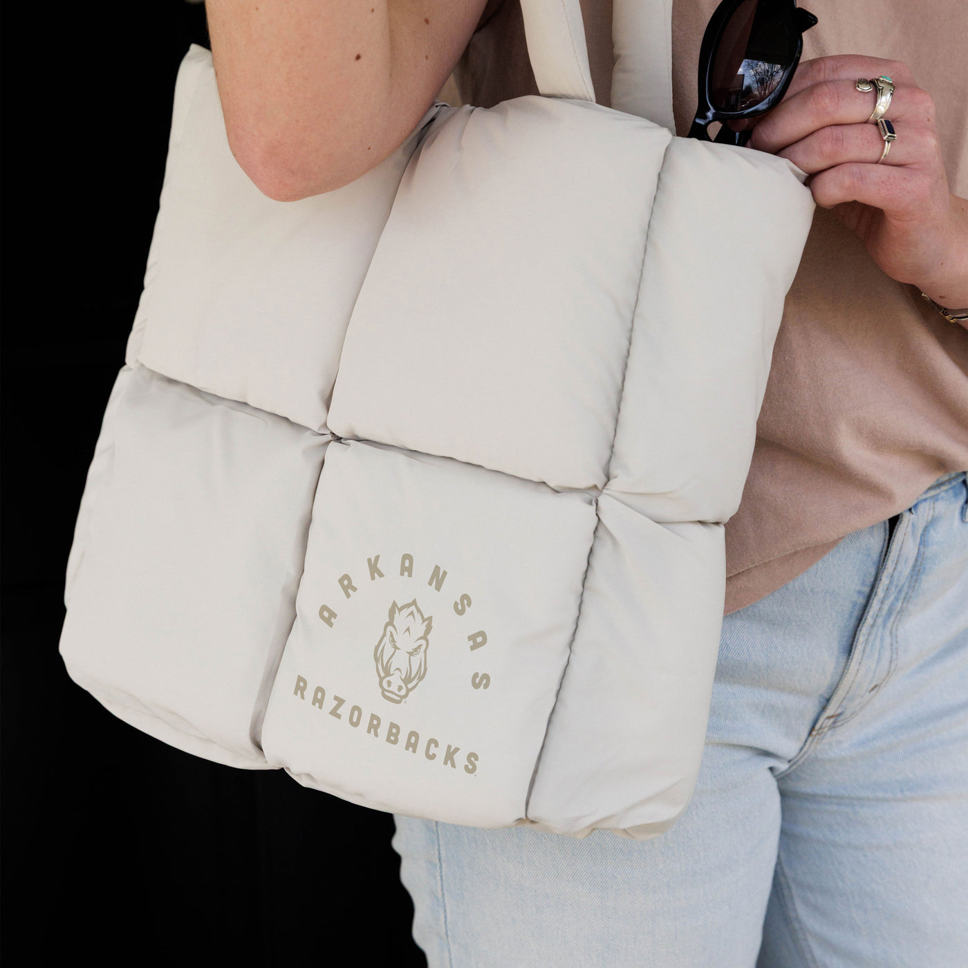 Arkansas Puff Tote