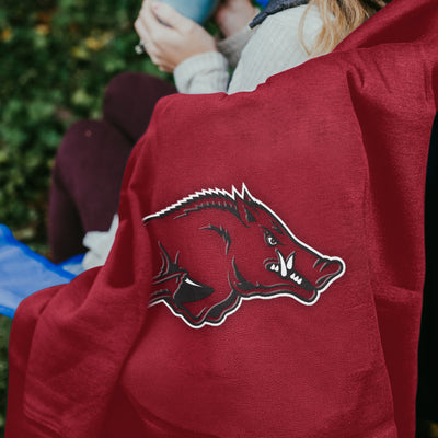 Arkansas Sweatshirt Blanket - Logo Brands