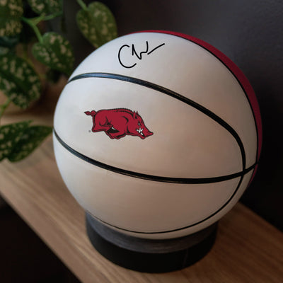Arkansas Mini Size Autograph Basketball