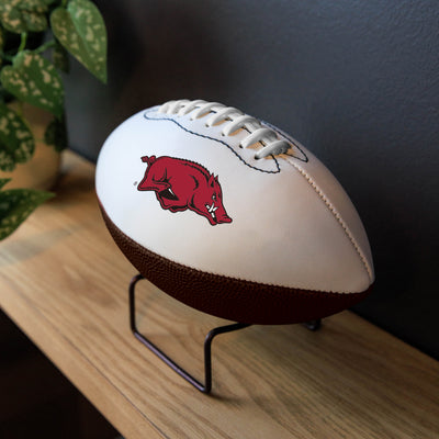 Arkansas Mini Autograph Football
