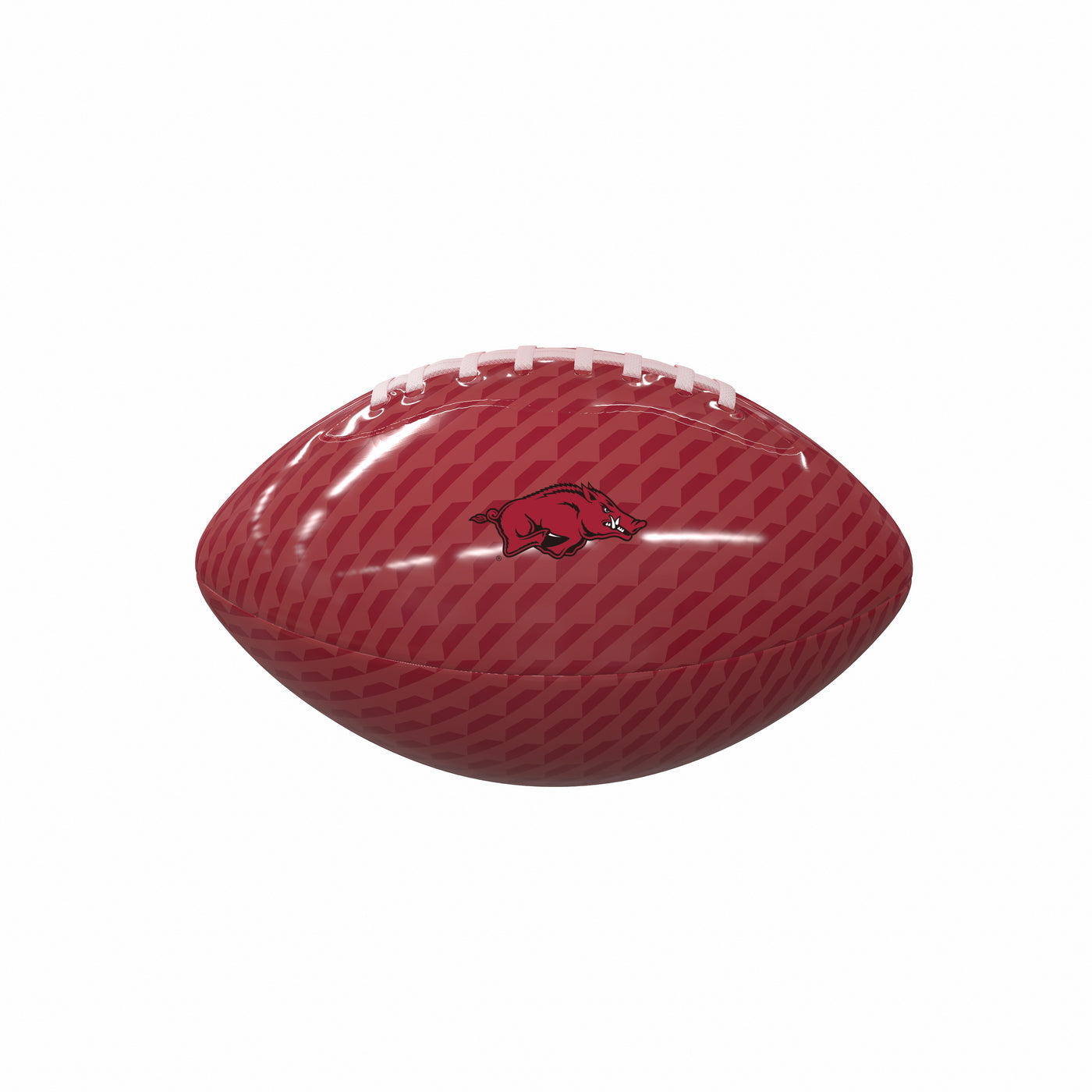 Arkansas Carbon Fiber Mini Size Glossy Football