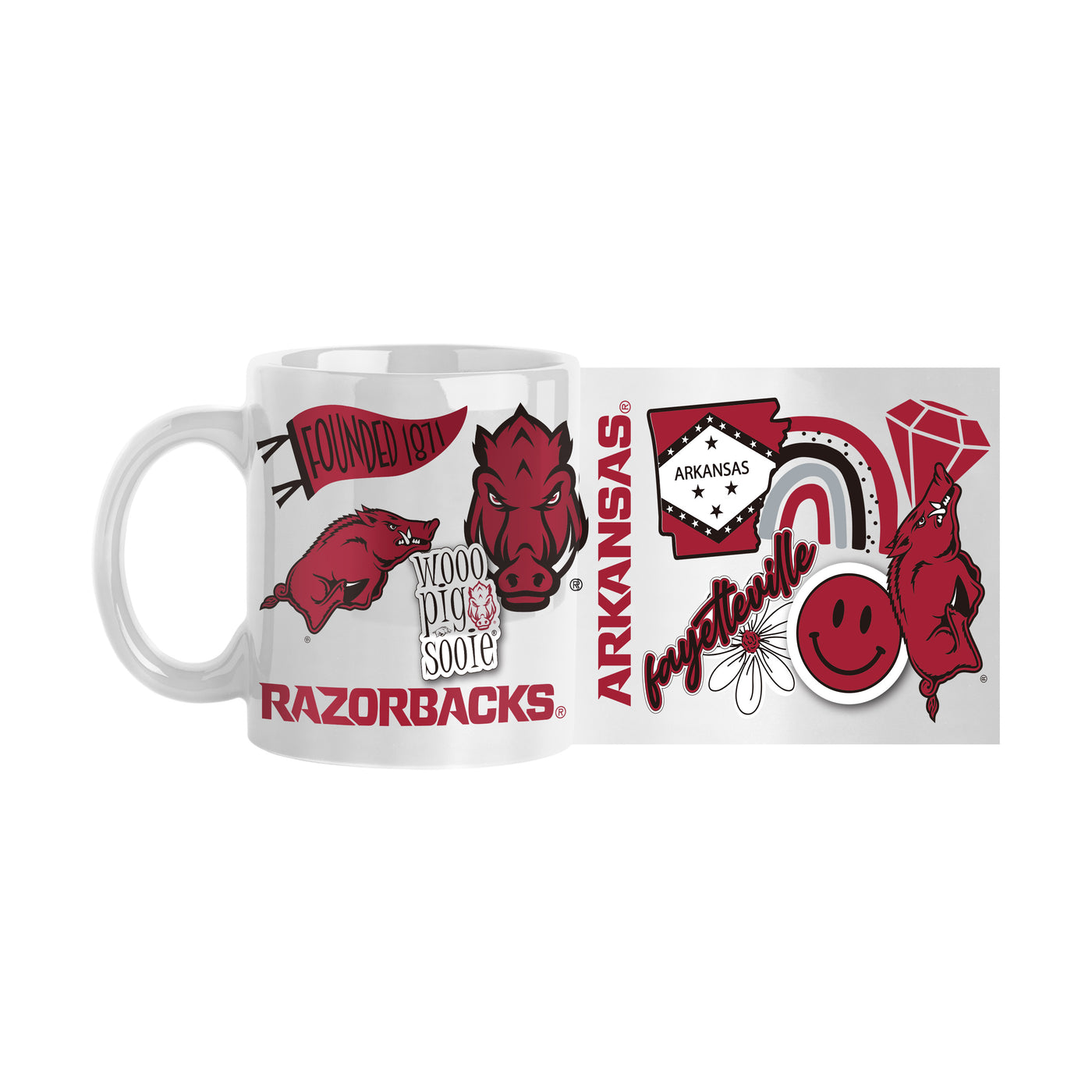 Arkansas 11oz Native Sublimated Mug