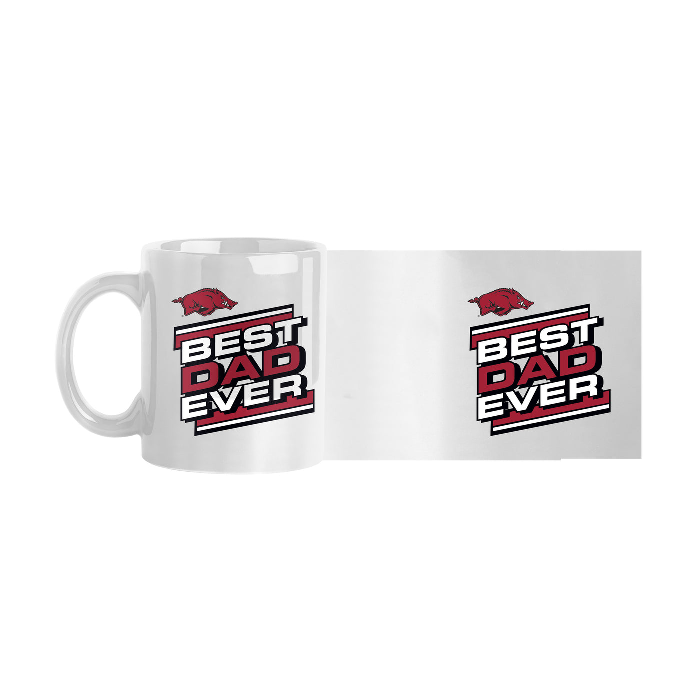 Arkansas 11oz Best Dad Ever Sublimated Mug