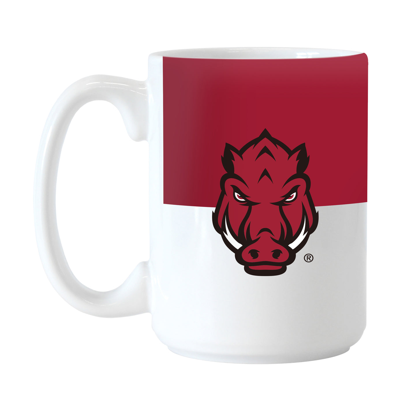 Arkansas 15oz Colorblock Sublimated Mug