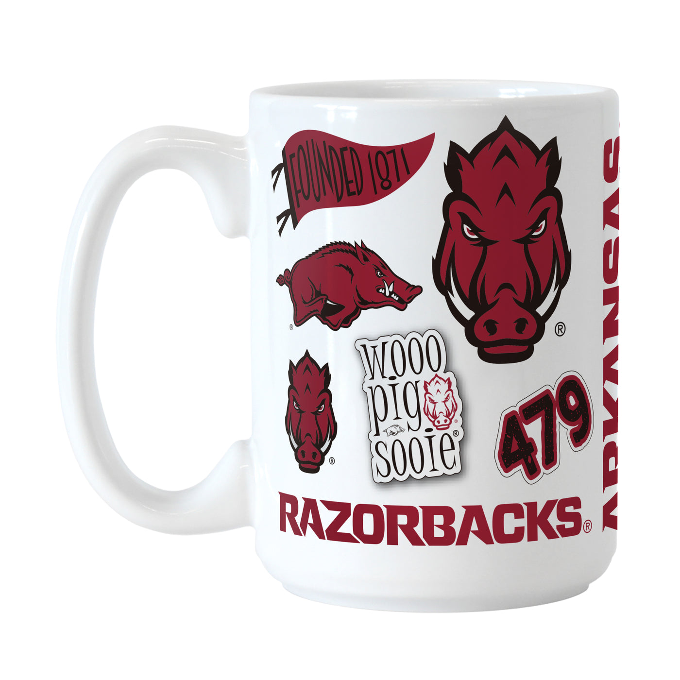 Arkansas 15oz Native Sublimated Mug
