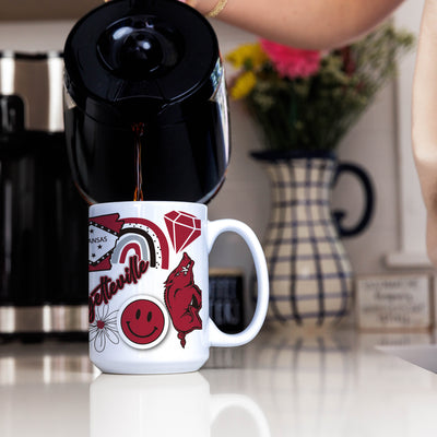 Arkansas 15oz Native Sublimated Mug