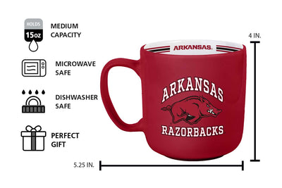 Arkansas 15oz Stripe Mug