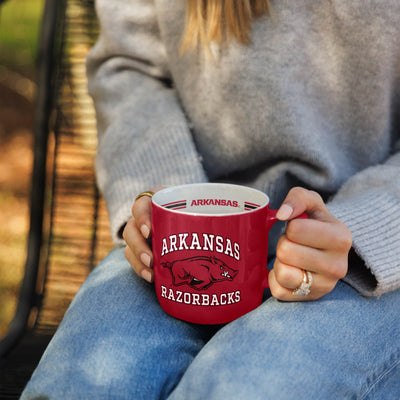 Arkansas 15oz Stripe Mug