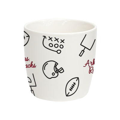 Arkansas 18oz Playmaker Mug