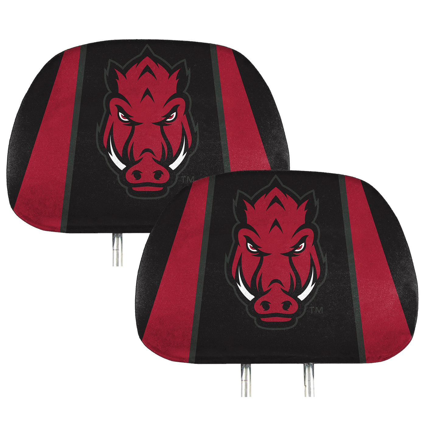 University of Arkansas Printed Headrest Cover