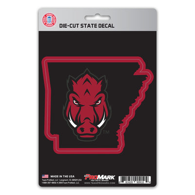 University of Arkansas State Shape Decal