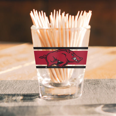 Arkansas 2oz Stripe Shot Glass