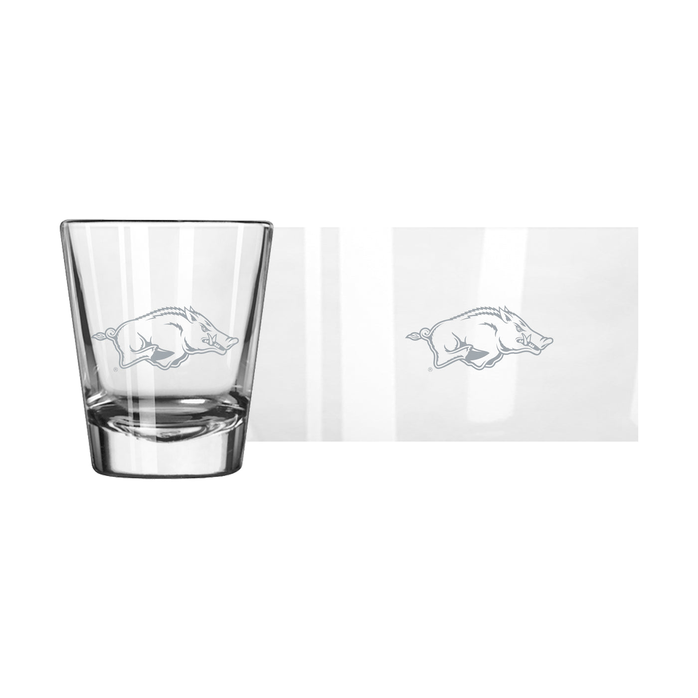 Arkansas 2oz Frost Shot Glass