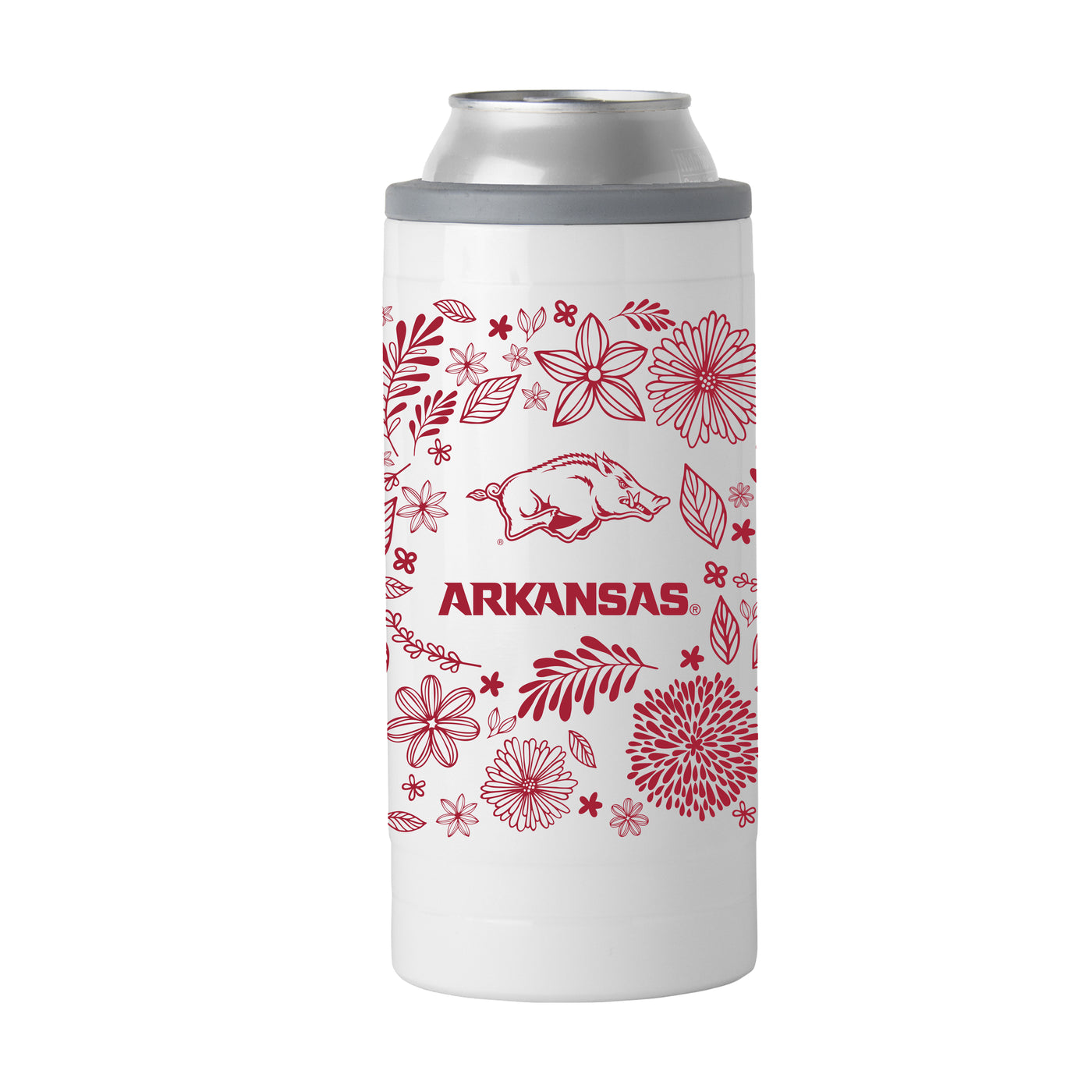 Arkansas 12oz Botanical Slim Can Coolie