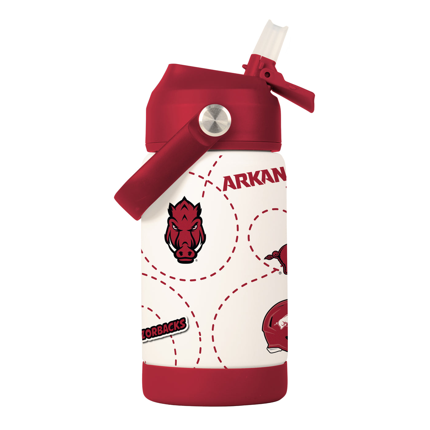 Arkansas 12oz Mascot SS Kids Bottle