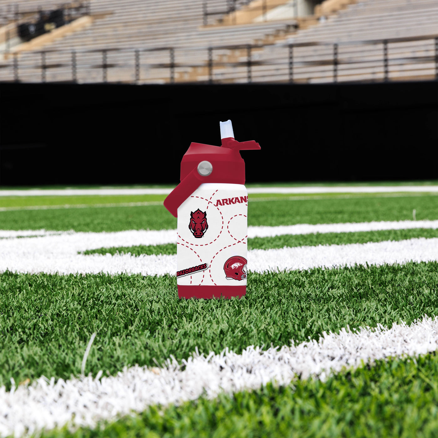 Arkansas 12oz Mascot SS Kids Bottle