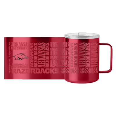 Arkansas 15oz Replay Stainless Steel Mug