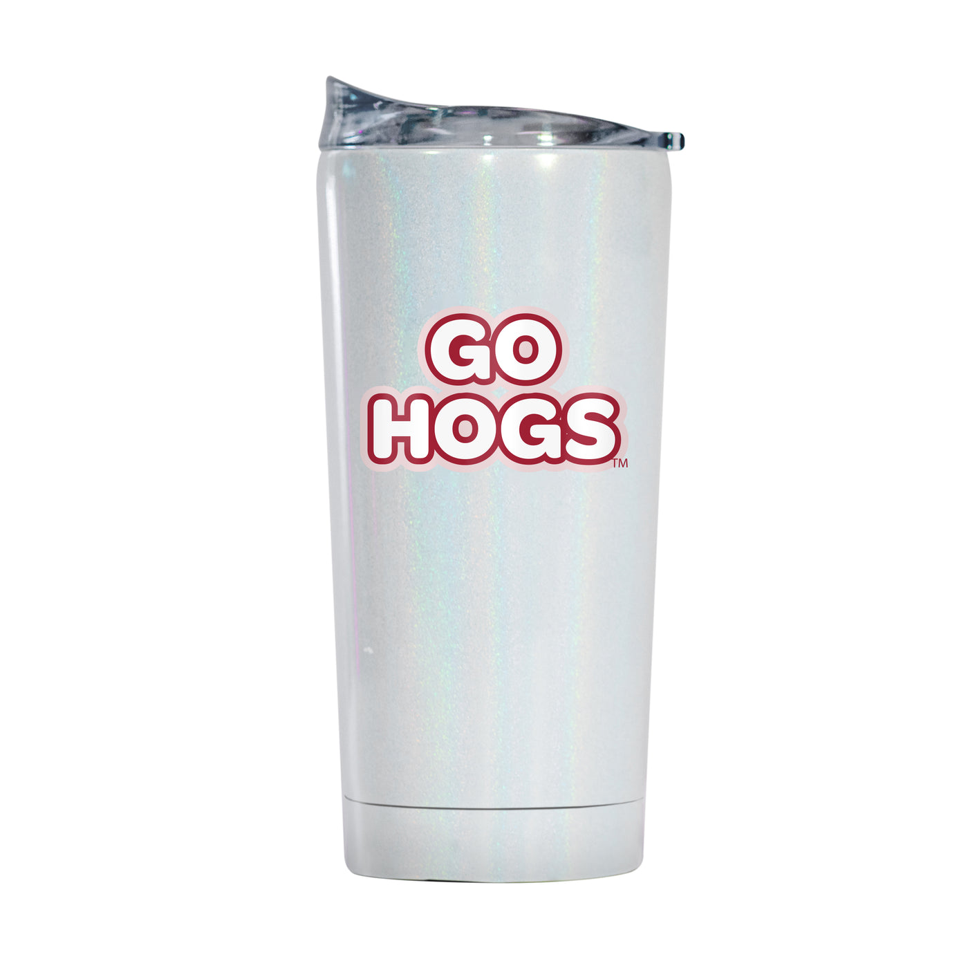 Arkansas 20oz Bubble Iridescent Tumbler
