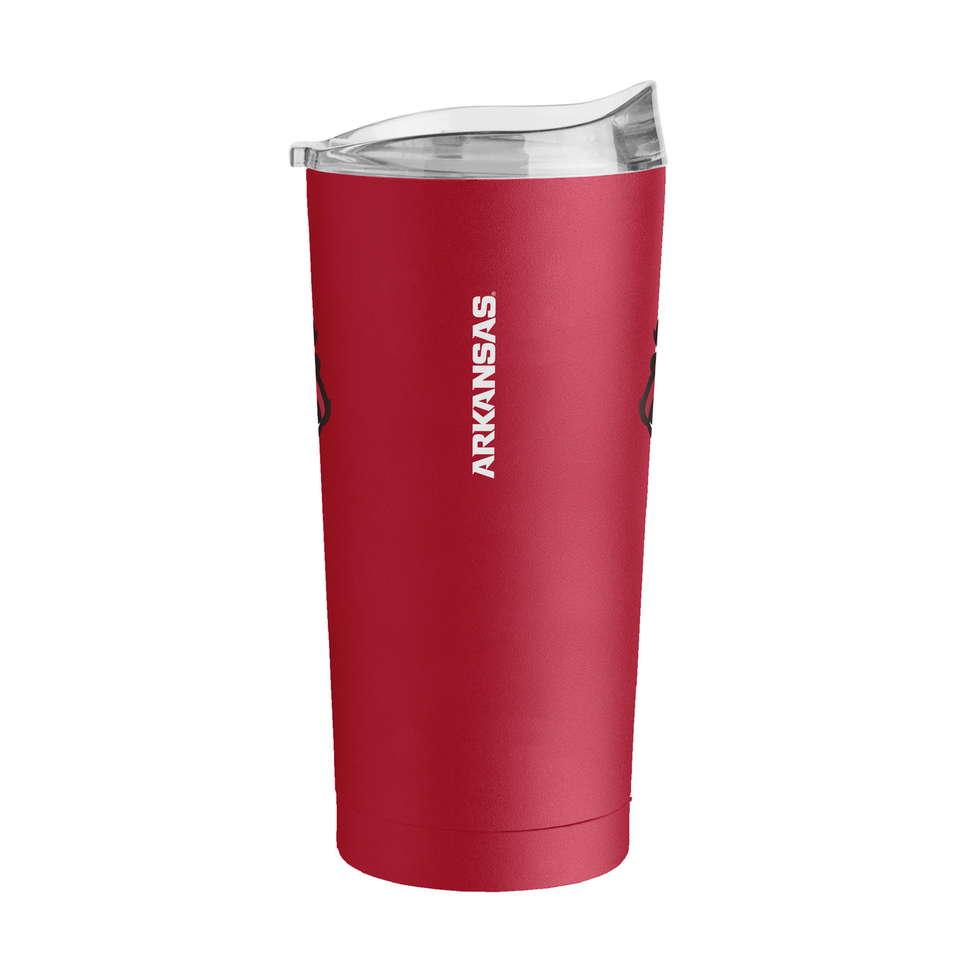 Arkansas Flipside Alt Logo 20oz Powder Coat Tumbler