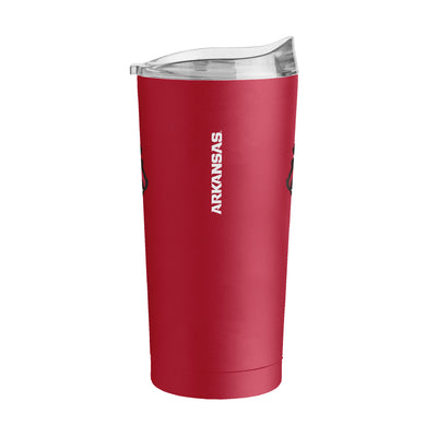 Arkansas Flipside Alt Logo 20oz Powder Coat Tumbler