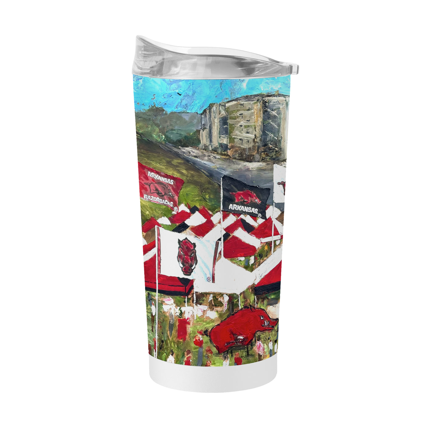 Arkansas 20oz Collector Powder Coat Tumbler