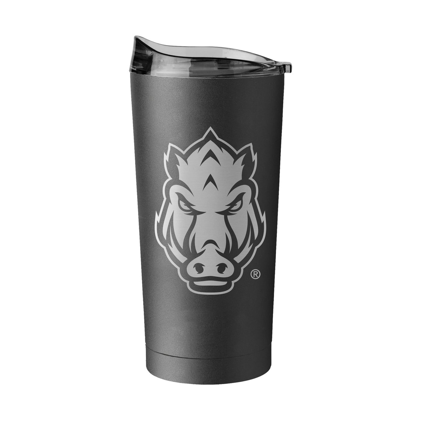 Arkansas GunMetal 20oz Black Powder Coat Tumbler