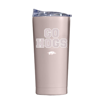Arkansas 20oz Stencil Powder Coat Tumbler