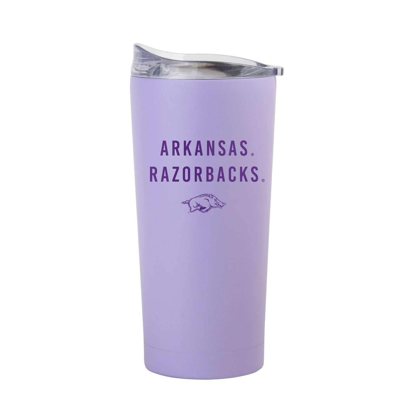 Arkansas 20oz Tonal Lavender Powder Coat Tumbler