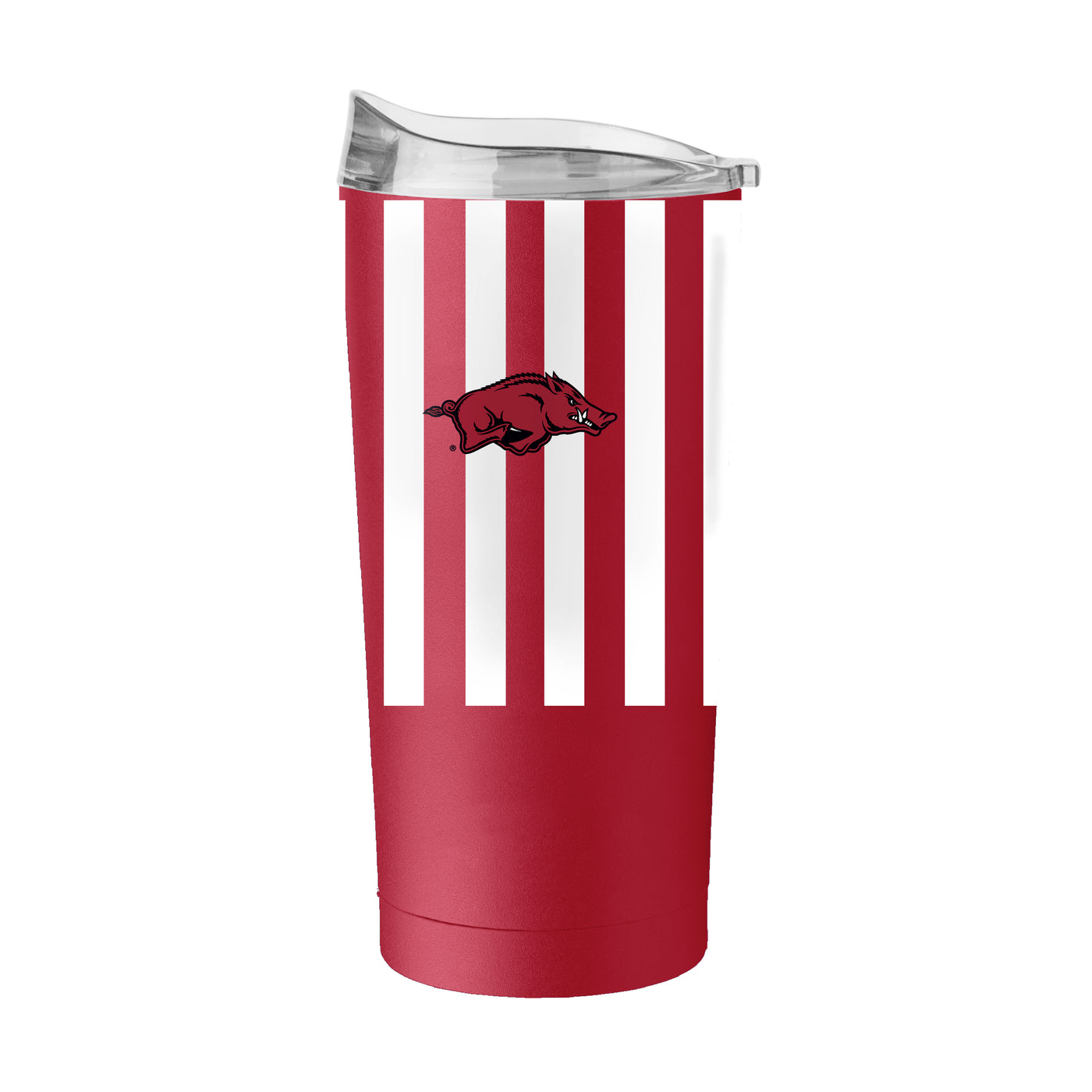 Arkansas 20oz Striped Powder Coat Tumbler