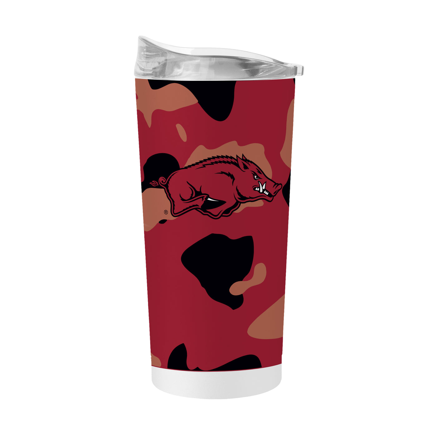 Arkansas 20oz Camo Powder Coat Tumbler