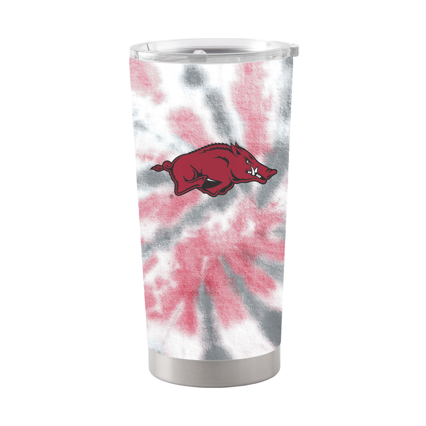 Arkansas 20oz Tie Dye Stainless Steel Tumbler