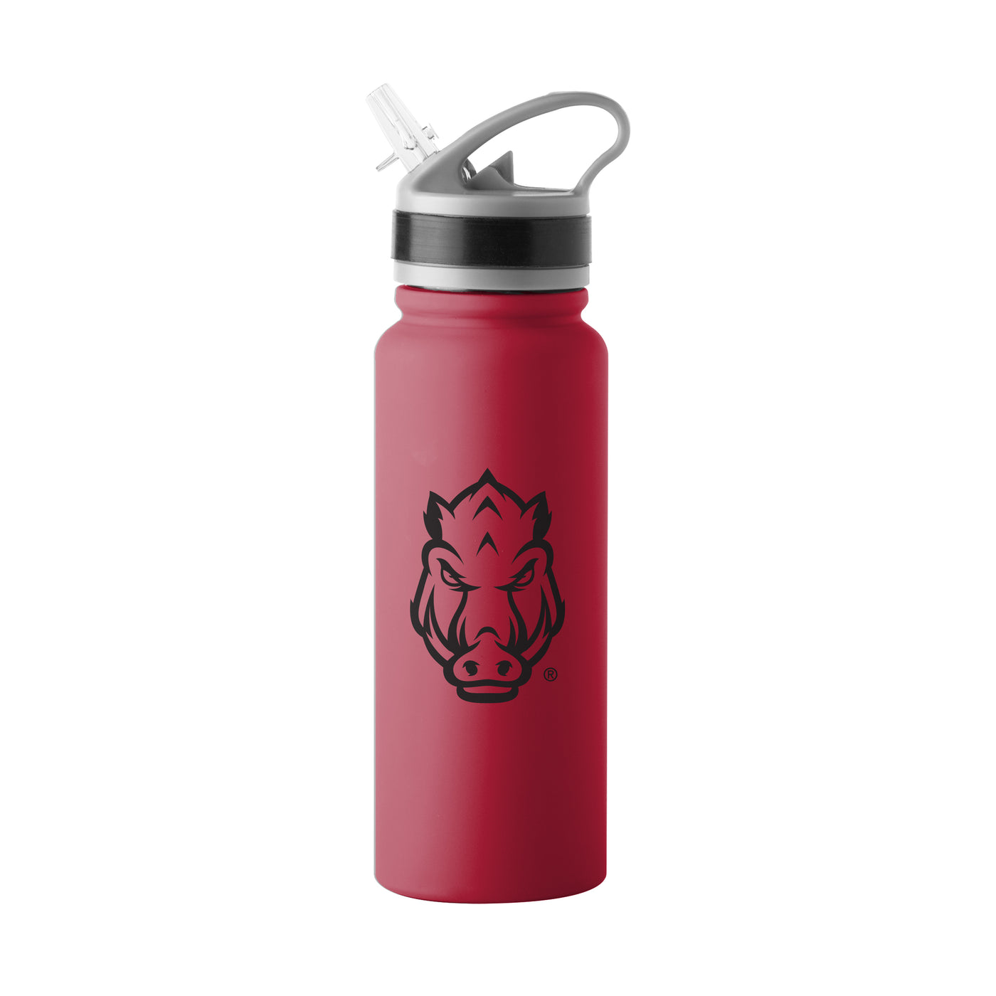 Arkansas 25oz Logo SingleWall FlipTop Bottle