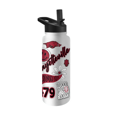 Arkansas 34oz Native Quencher Bottle - Logo Brands