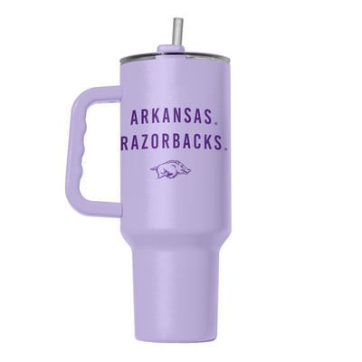 Arkansas 40oz Tonal Lavender Powder Coat Tumbler