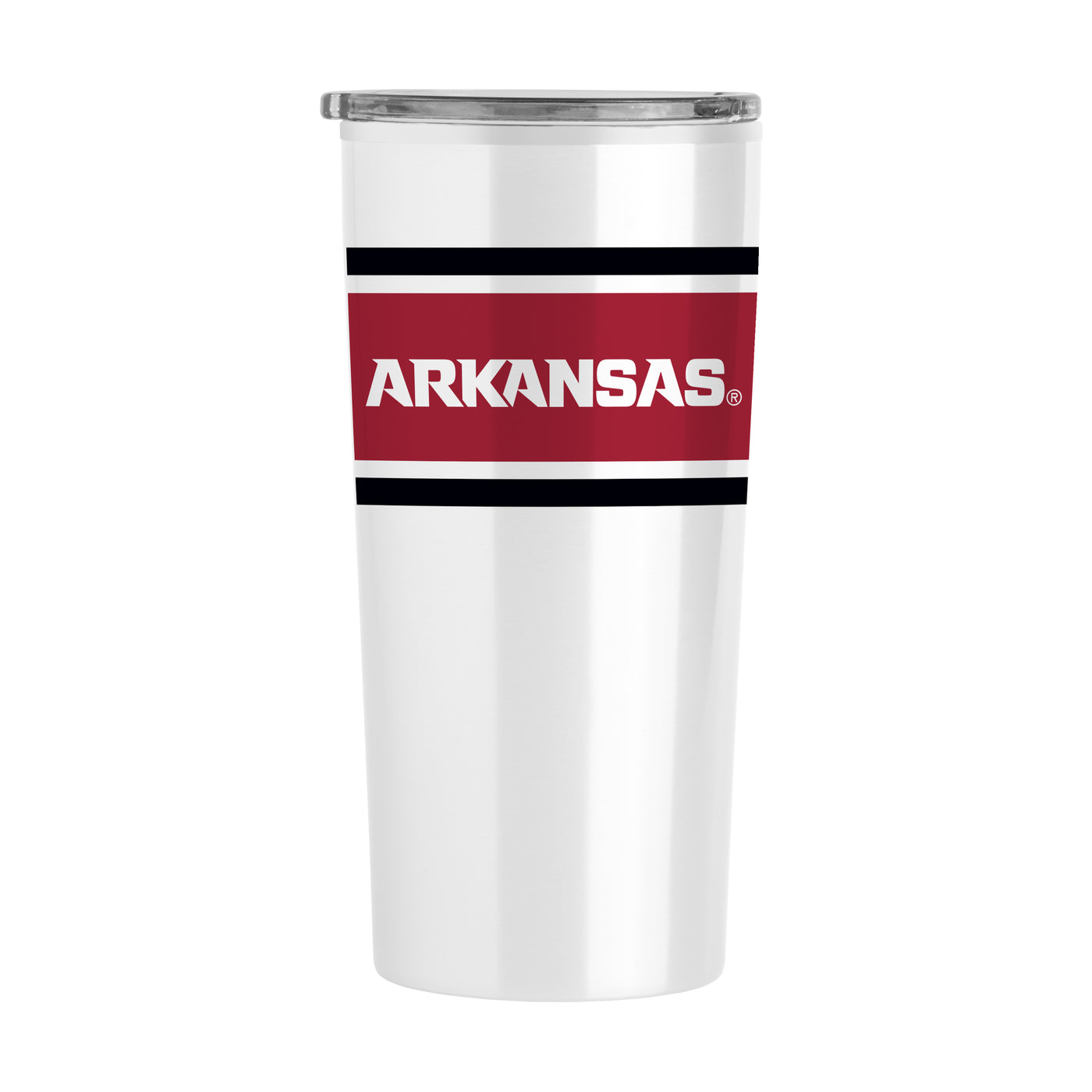 Arkansas 20oz Stripe Flex Tumbler
