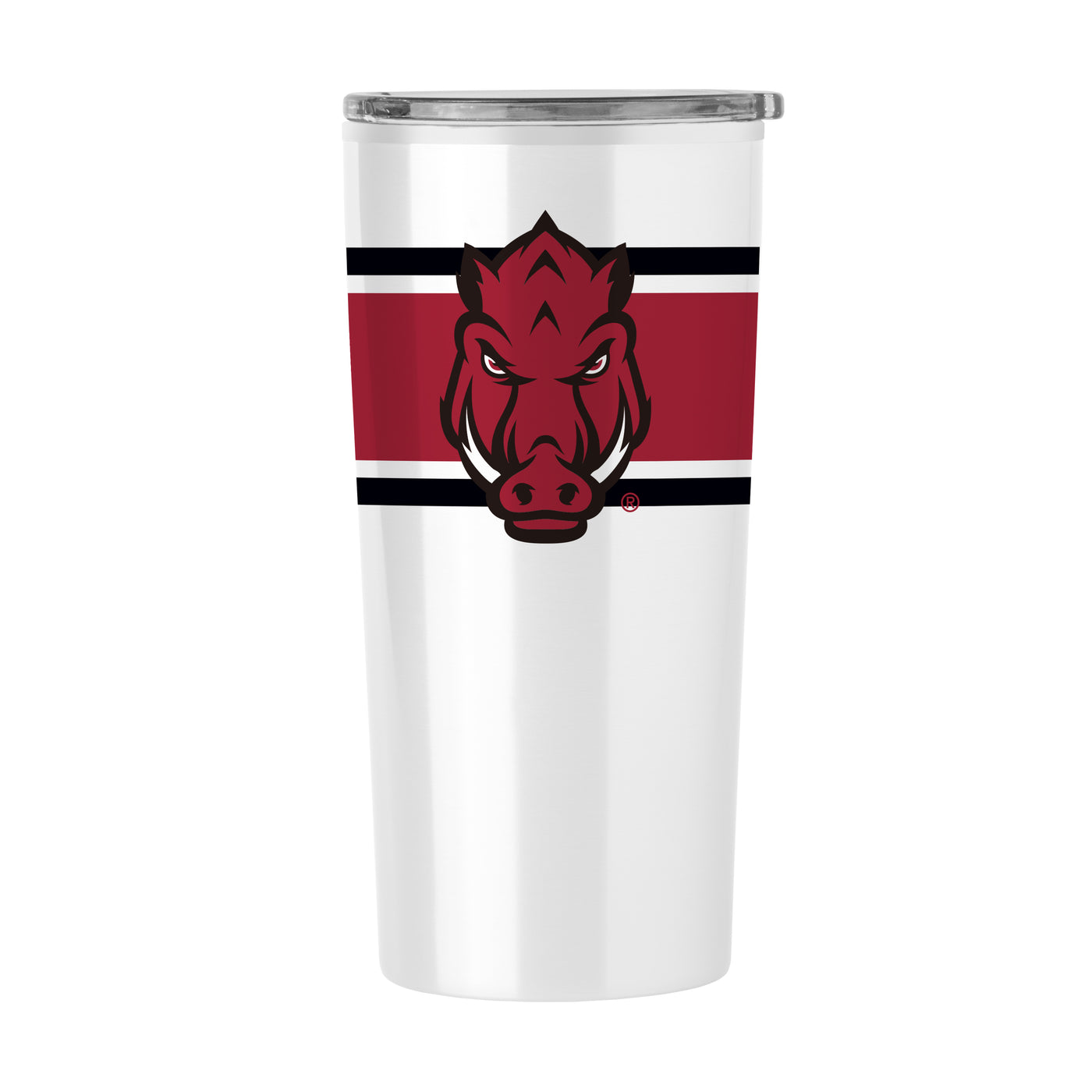 Arkansas 20oz Stripe Flex Tumbler
