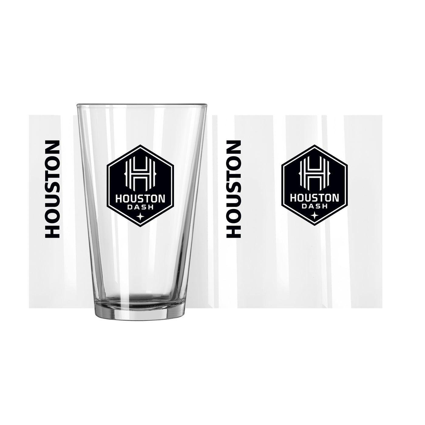 Houston Dash 16oz Gameday Pint Glass