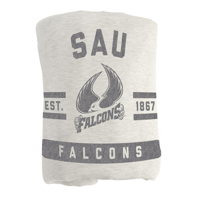 Saint Augustine's University Oatmeal Sweatshirt Blanket