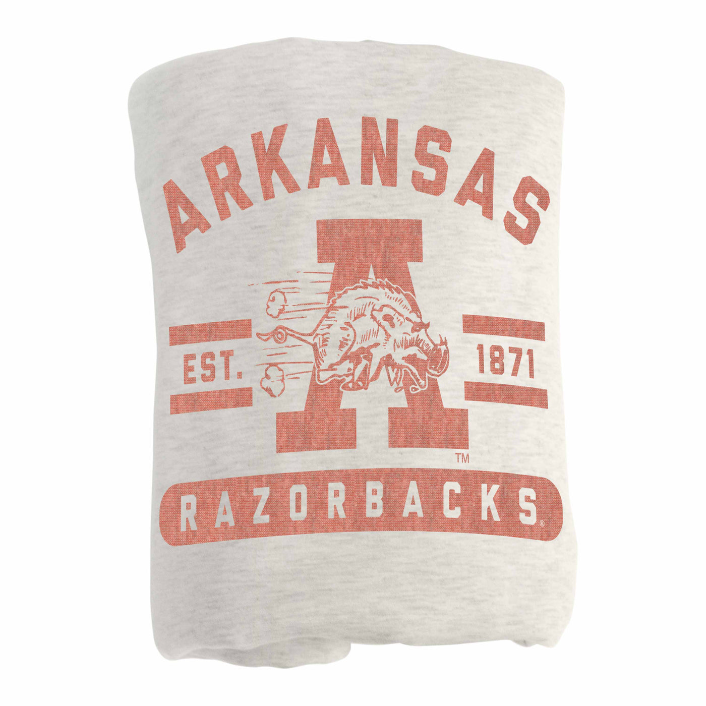 Arkansas Vault Sublimated Sweatshirt Blanket