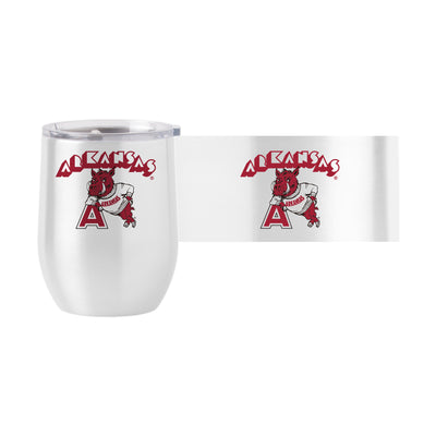 Arkansas 16oz Arcade Stainless Curved Beverage