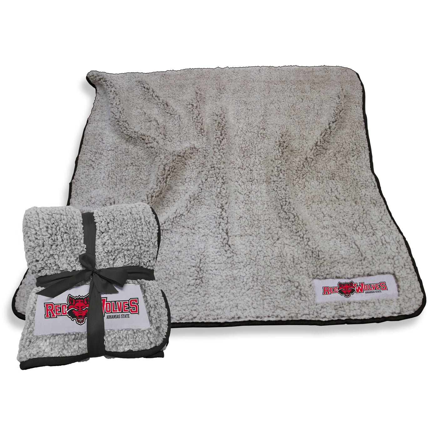 Arkansas State Black Trim Frosty Fleece