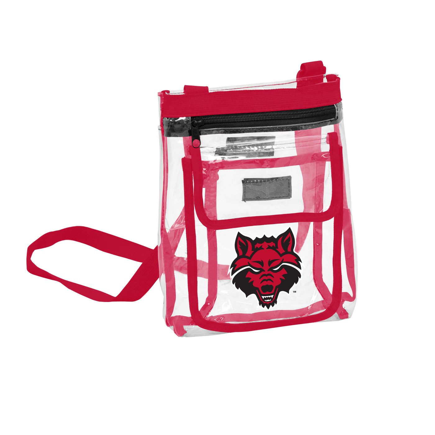 Arkansas State Red Clear Crossbody