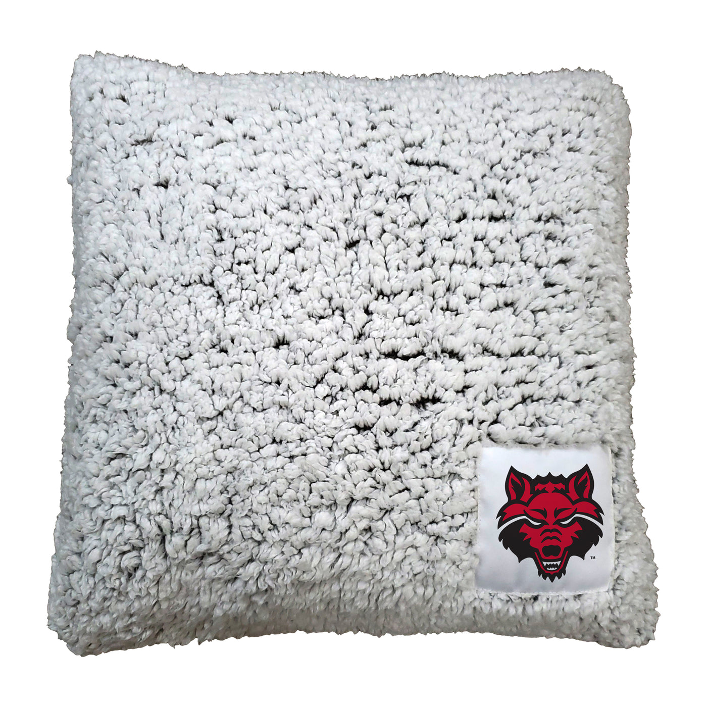 Arkansas State Frosty Throw Pillow - Logo Brands