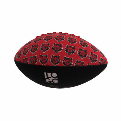Arkansas State Mini-Size Rubber Football - Logo Brands