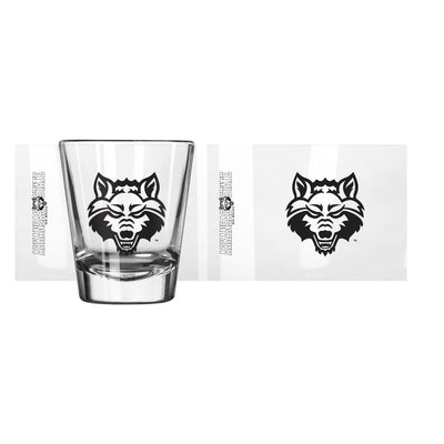 Arkansas State 2oz Gameday Shot Glass
