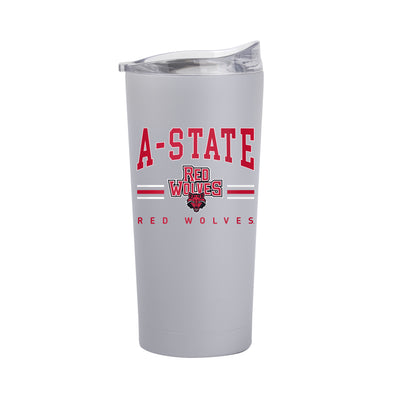 Arkansas State 20oz Academy 2025 Alternate Secondary Logo Powder Coat Tumbler