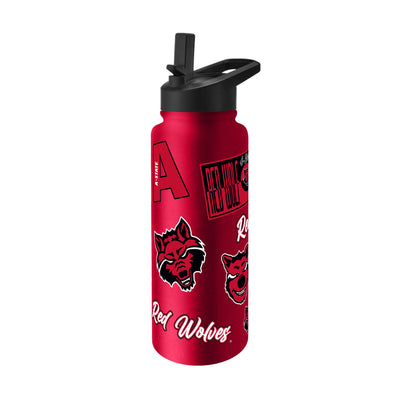 Arkansas State 34oz Dreamweave Quencher Bottle