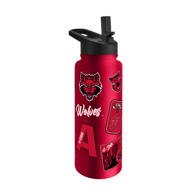 Arkansas State 34oz Dreamweave Quencher Bottle