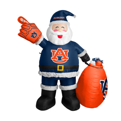Auburn Santa Claus Yard Inflatable - Logo Brands